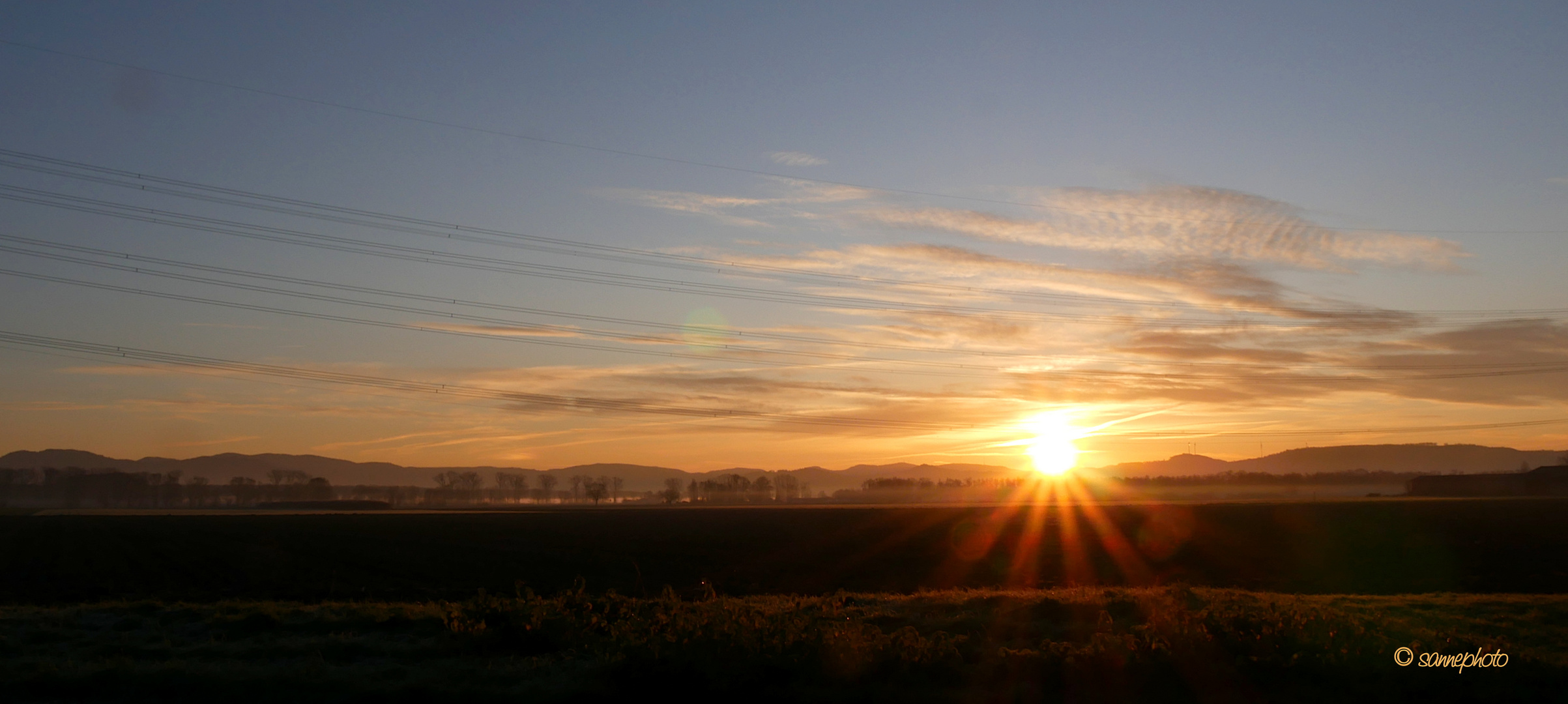 erste Sonnenstrahlen