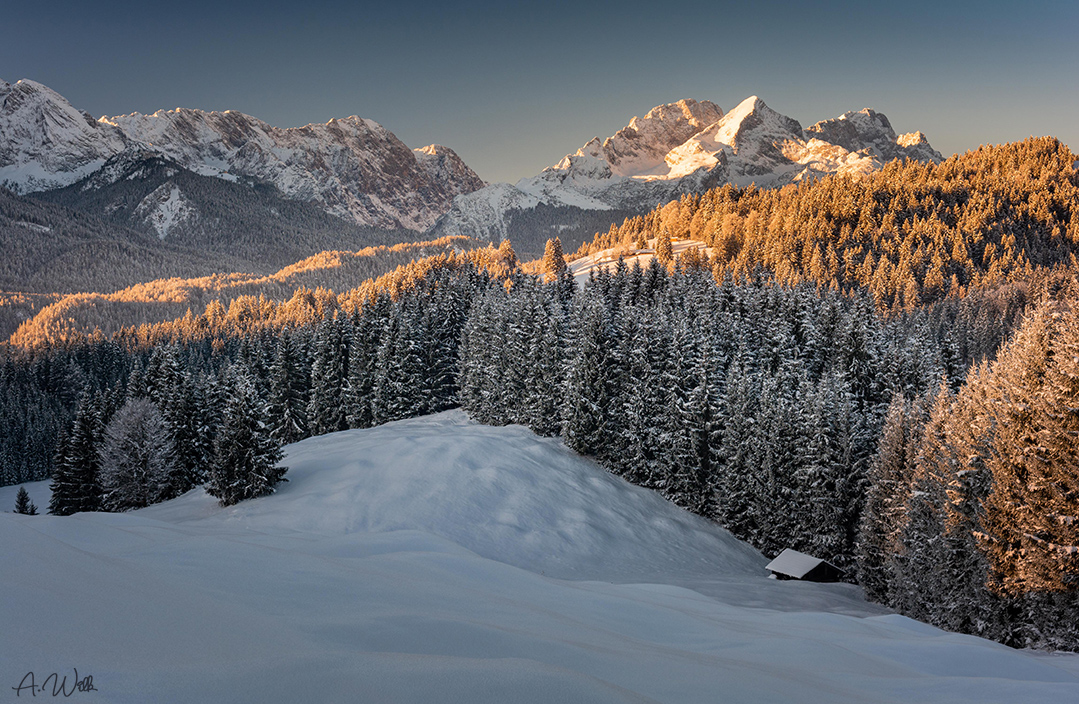 Erste Sonnenstrahlen 