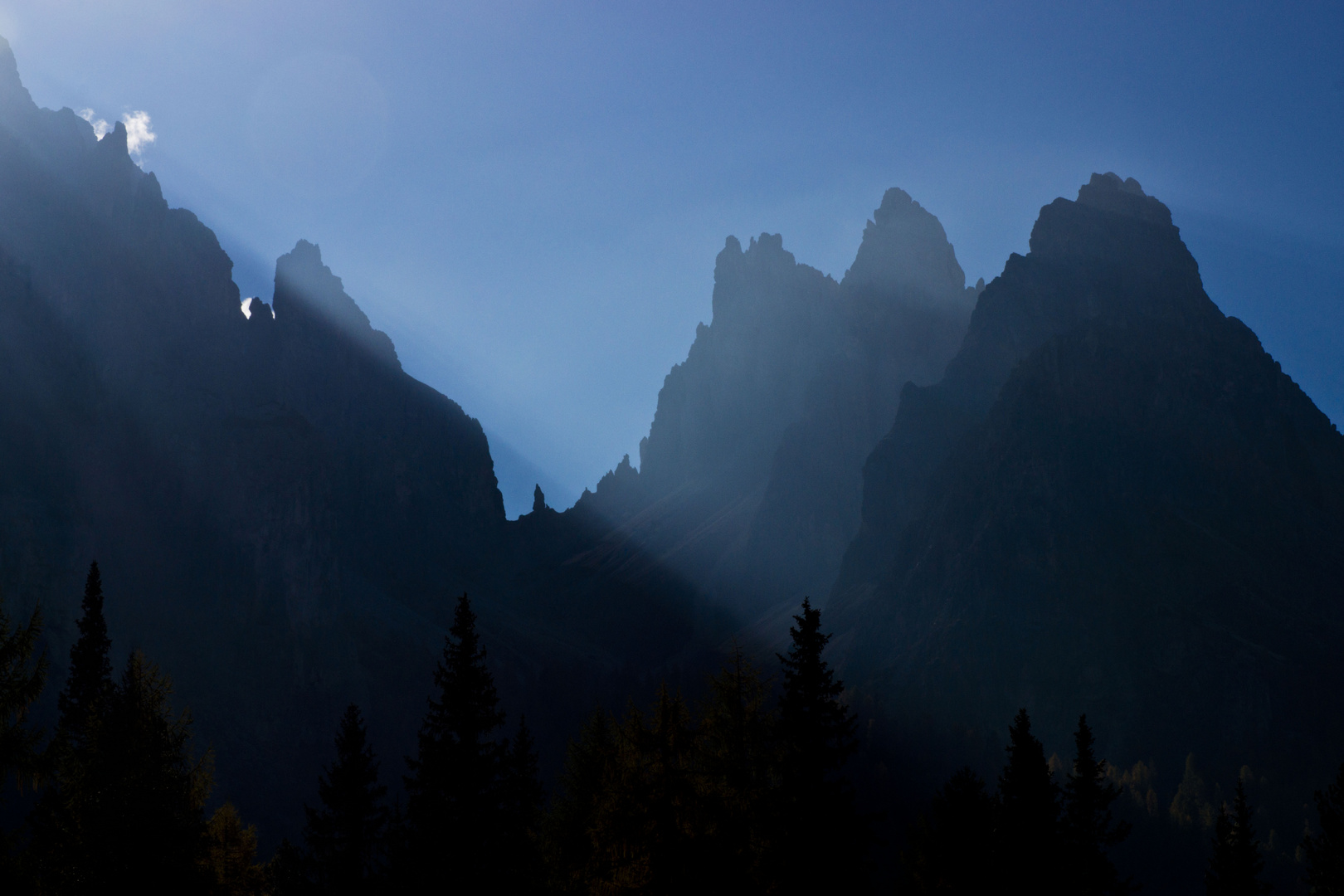 erste Sonnenstrahlen