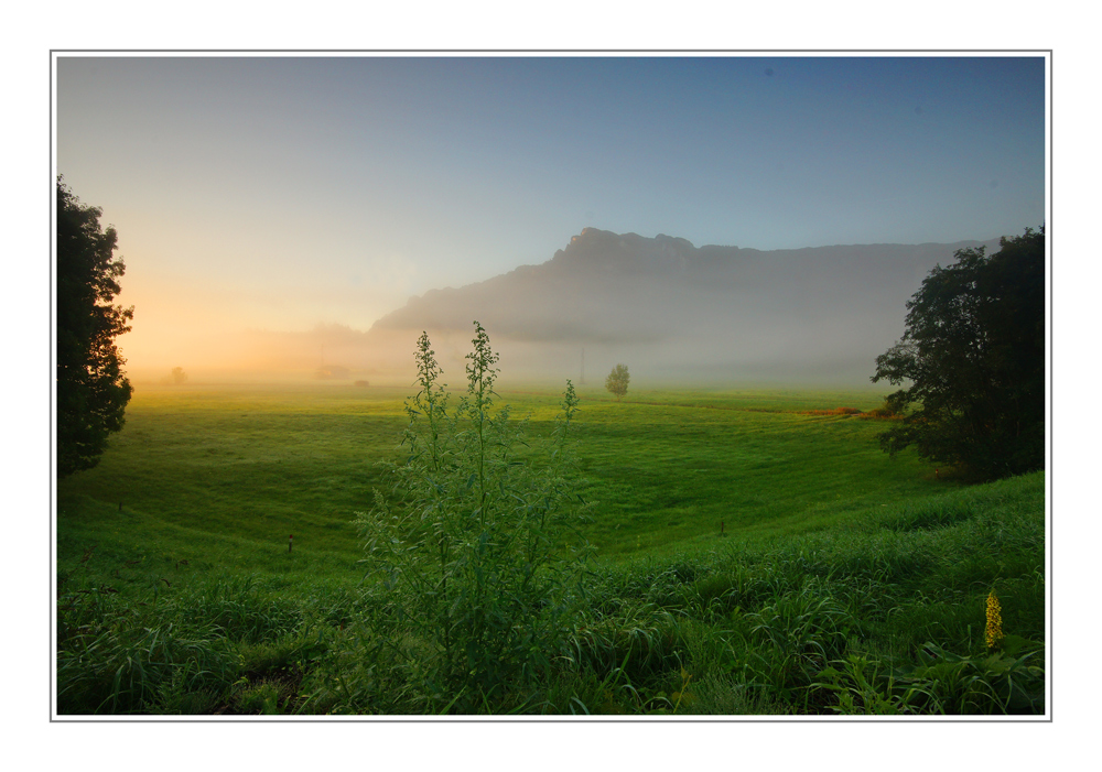 Erste Sonnenstrahlen