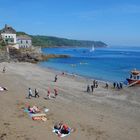 erste Sonnenstrahlen in Cawsand