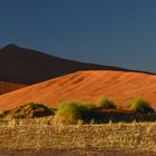 Erste Sonnenstrahlen in der Namibwüste 2
