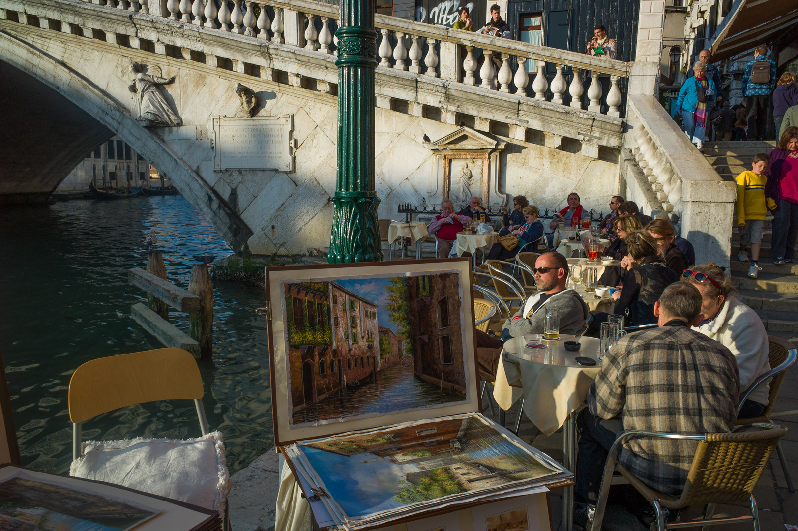 Erste Sonnenstrahlen in Venedig