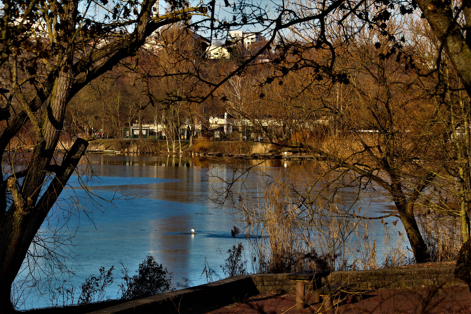 erste Sonnentage am See