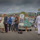 Erste Startreihe der St. Mary´s Trophy in Goodwood, gibt es einen stilvolleren Platz für ein Selfie?