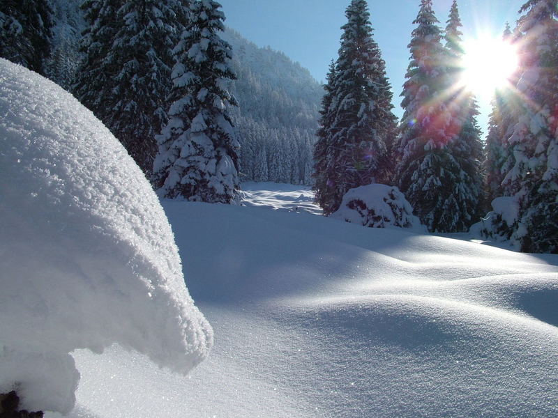 Erste Tour mit der S7000; Oberstdorf -10°C