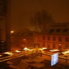 erste versuche bei nacht und schnee!