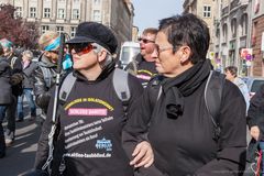 Erste Welt für Taubblinden-Demo in Berlin