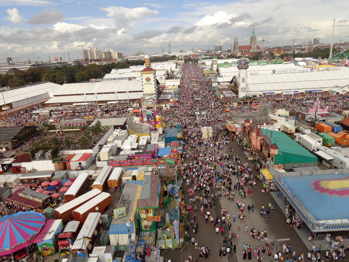 Erste Wiesn-Impressionen 2014