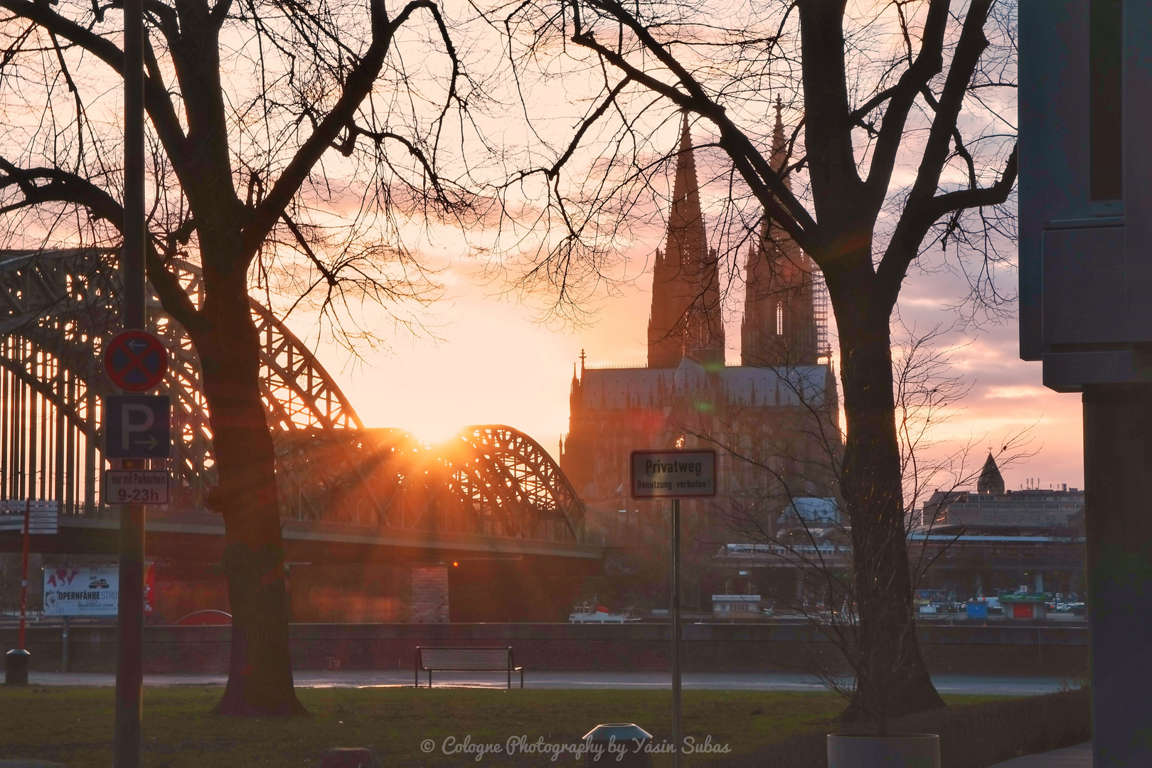 Ersten Sonnenstrahlen im Frühling