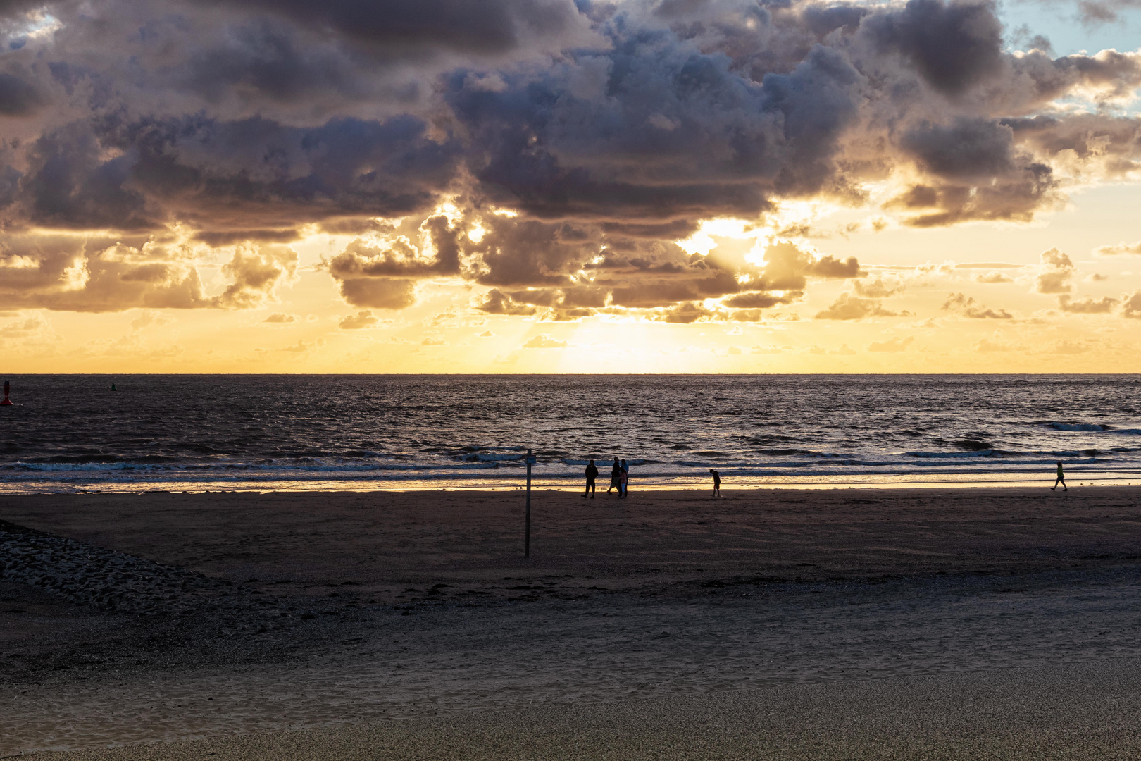 Erster Abend am Meer