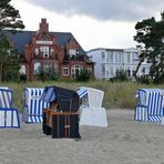 Erster Abend am Strand in Binz