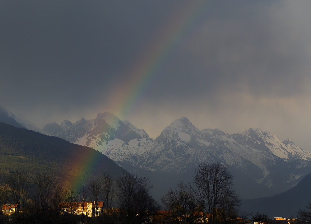 Erster Aprilschauer