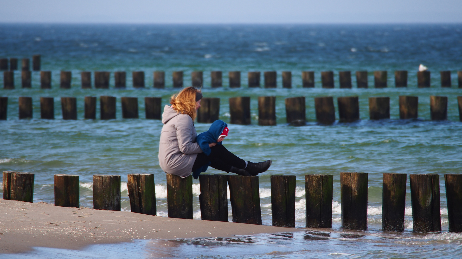 ERSTER BESUCH AM MEER