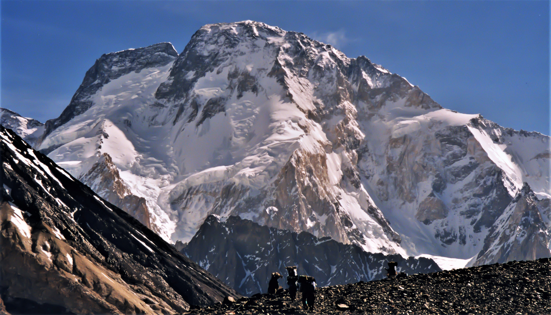 Erster Blick auf den Broad Peak