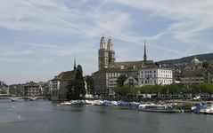 Erster Blick auf Zürich