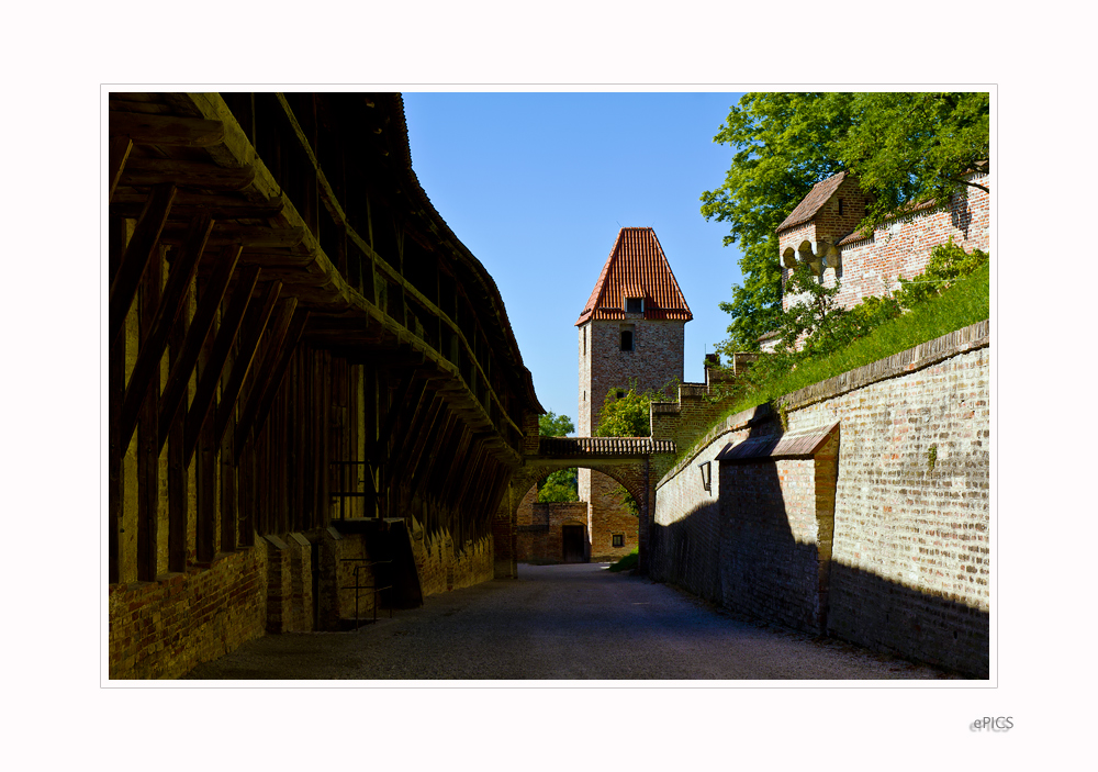 Erster Burgmauerring Burg Trausnitz