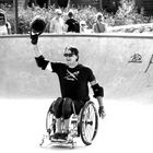 Erster deutscher Meister im Rollstuhlskating