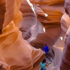  Erster Einblick in den Lower Antelope Canyon