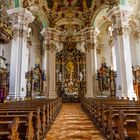 Erster Einblick in die Wallfahrtskirche