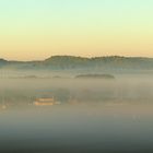 Erster Herbstmorgen bei den "Drei Gleichen" 2010