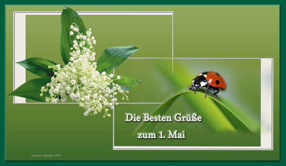 Erster Mai Foto & Bild grusskarten, fotomontage, digiart Bilder auf
