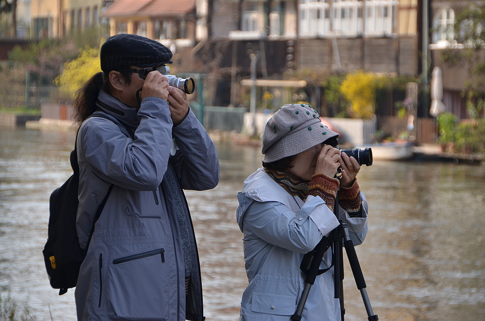 Erster Platz im japanischen Synchronfotografieren