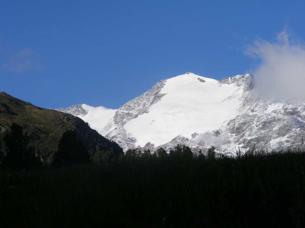 Erster Schnee 24.08.2008