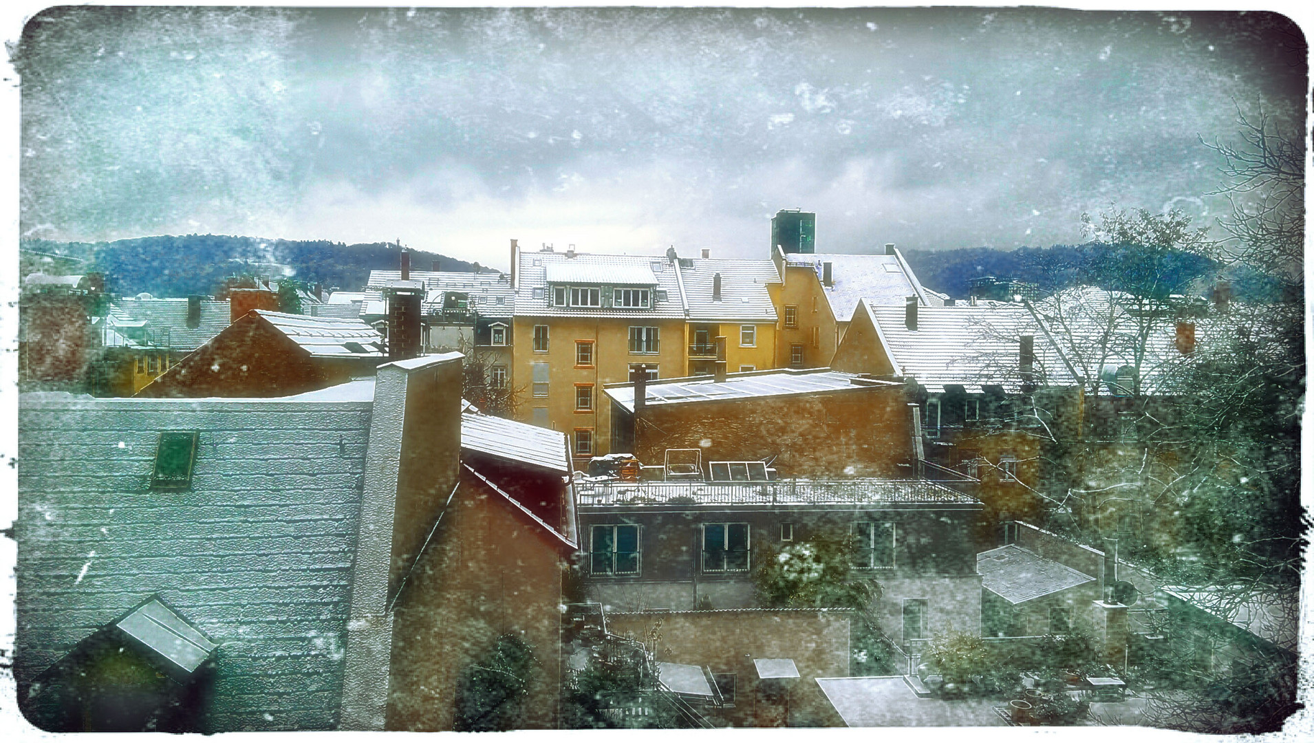 Erster Schnee ...