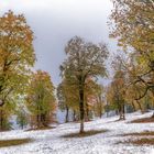 Erster Schnee am Ahornboden