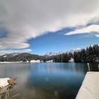 Erster Schnee am Geroldsee