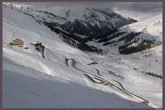 erster Schnee am Splügenpass