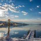 Erster Schnee am Wörthersee