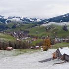 Erster Schnee im Appenzellerland