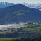 Erster Schnee im Gebirge