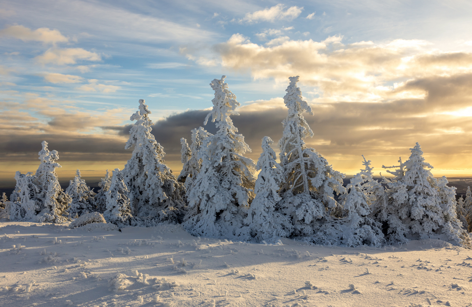 *** Erster Schnee im Harz ***