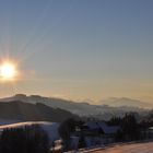 Erster Schnee im Mostviertel