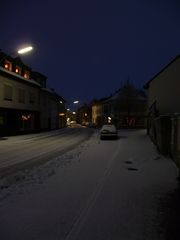 Erster Schnee im neuen Jahr