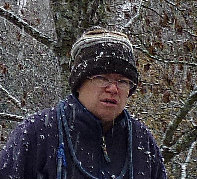 Erster Schnee im Oktober 2013 in Komi, Finnland