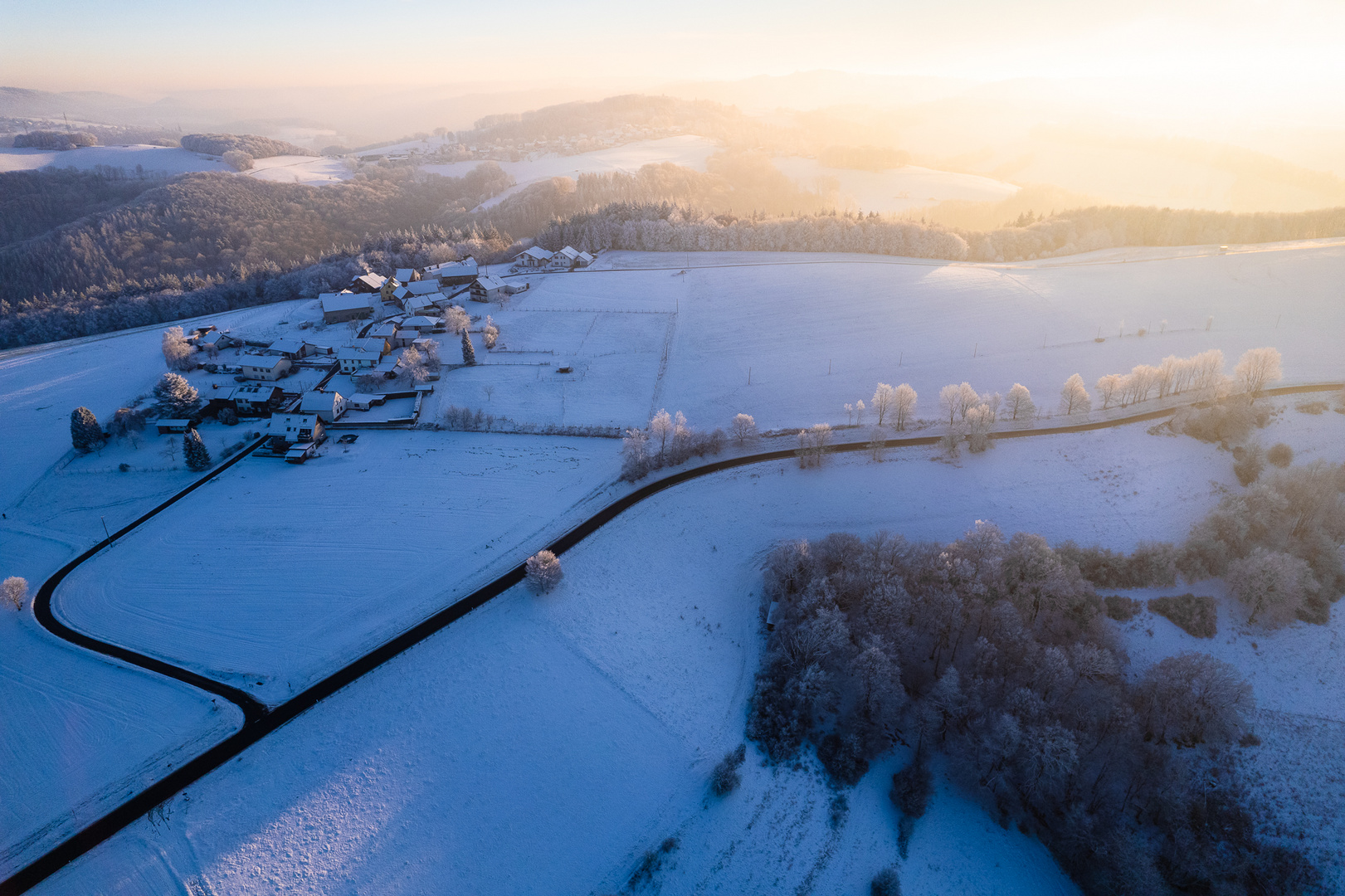 Erster Schnee im Rheinland #5