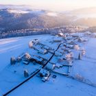 Erster Schnee im Rheinland