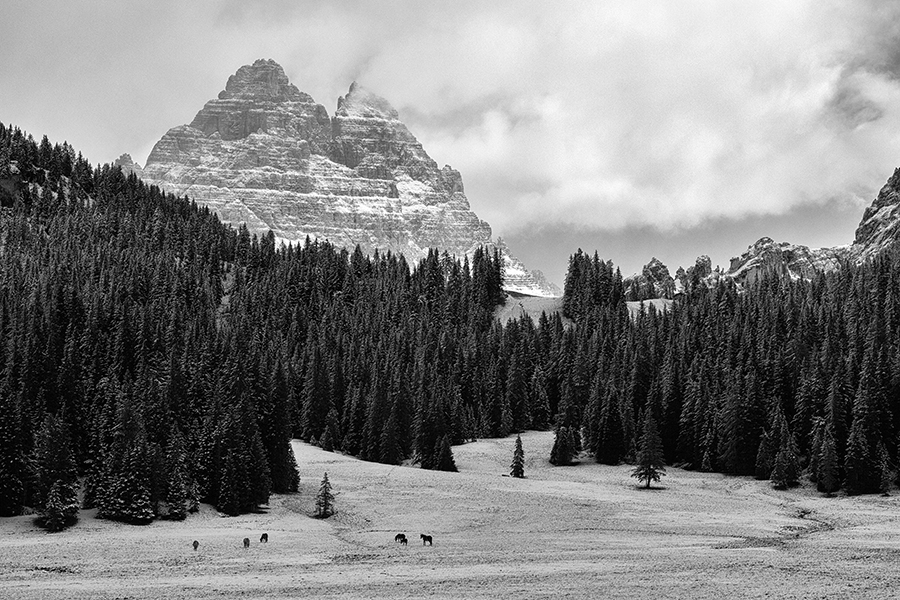 Erster Schnee im September