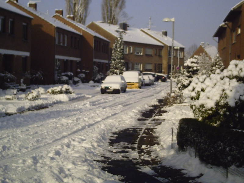 Erster Schnee in 2010 am Niederrhein (5)