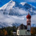 erster Schnee in den Bergen