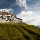 Erster Schnee in den Dolomiten