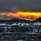 Erster Schnee in der Herbrucker Schweiz