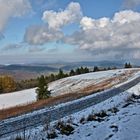 erster Schnee in der Rhön