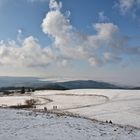 erster Schnee in der Rhön