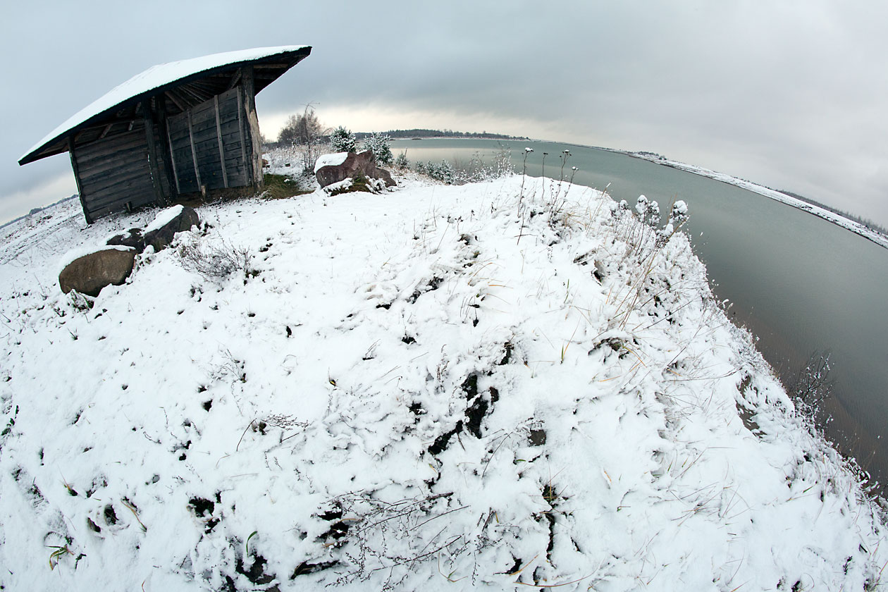 Erster Schnee in der Sielmann Naturlandschaft