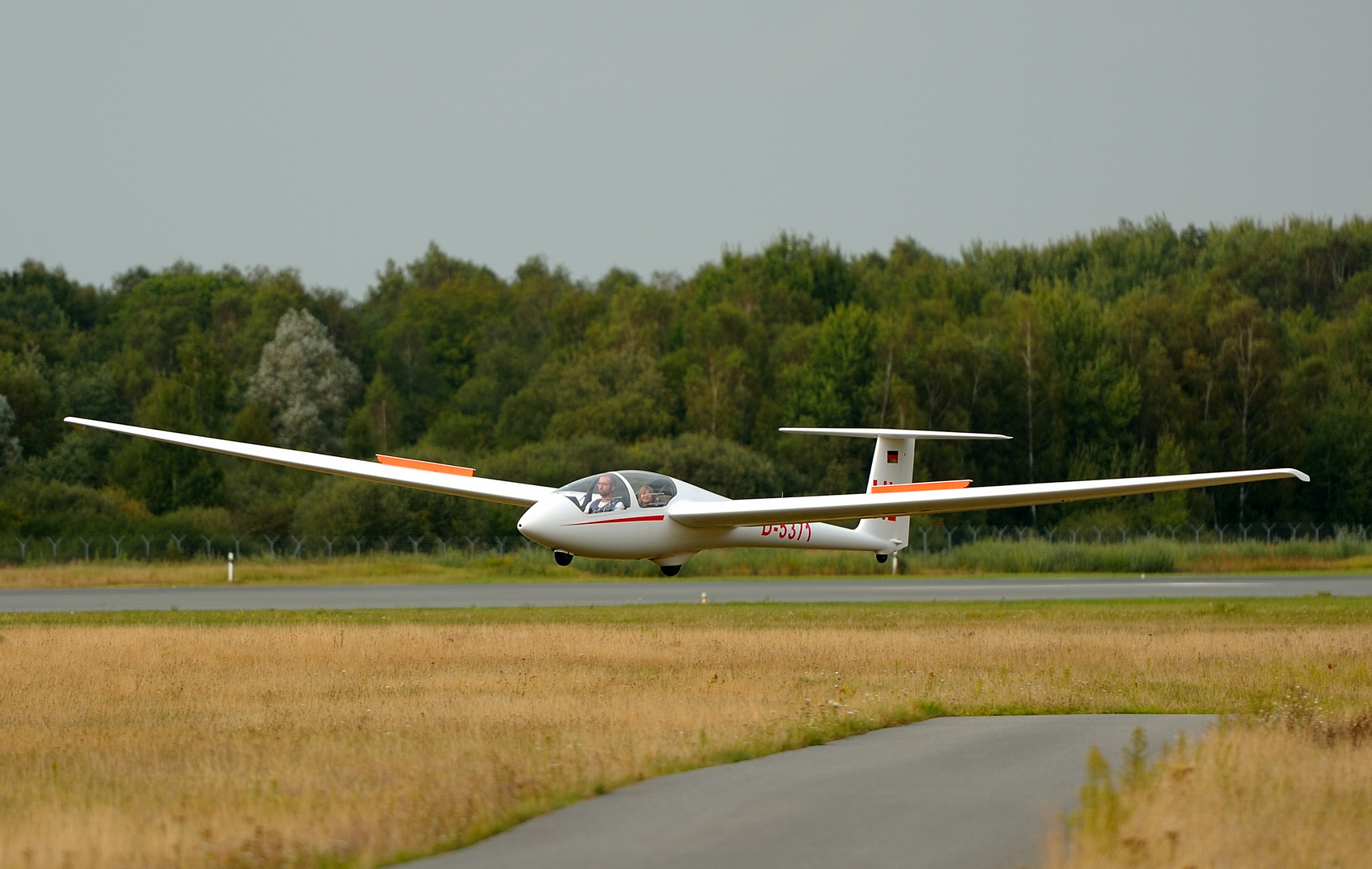 Erster Segelflug